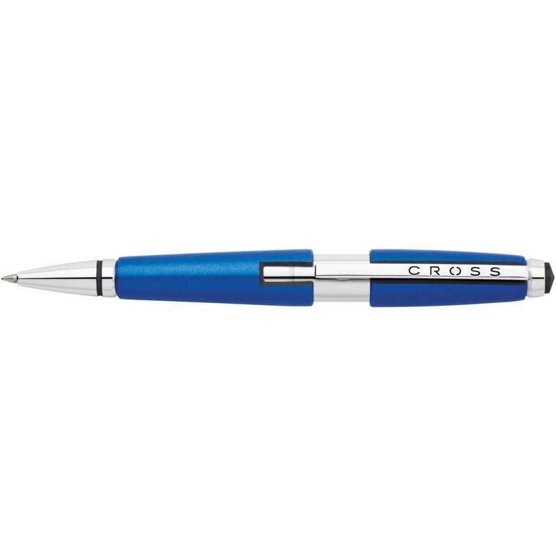 Cross Edge Nitro Blue Gel Medium Nib Rollerball Pen