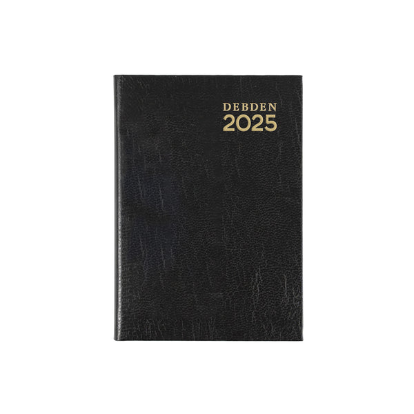 Debden Kyoto A7 Day to Page Black 2025 Diary