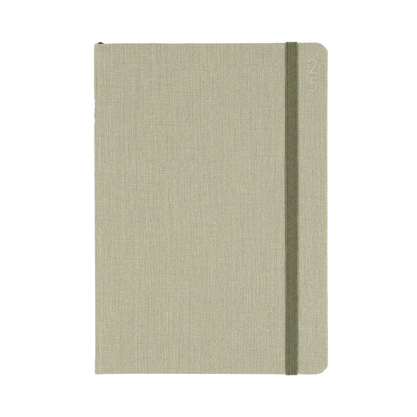 Debden Designer A5 1 Day to a Page Green 2025 Diary