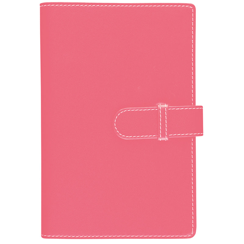 Debden Accent A4 Notepad PU Pink Compendium