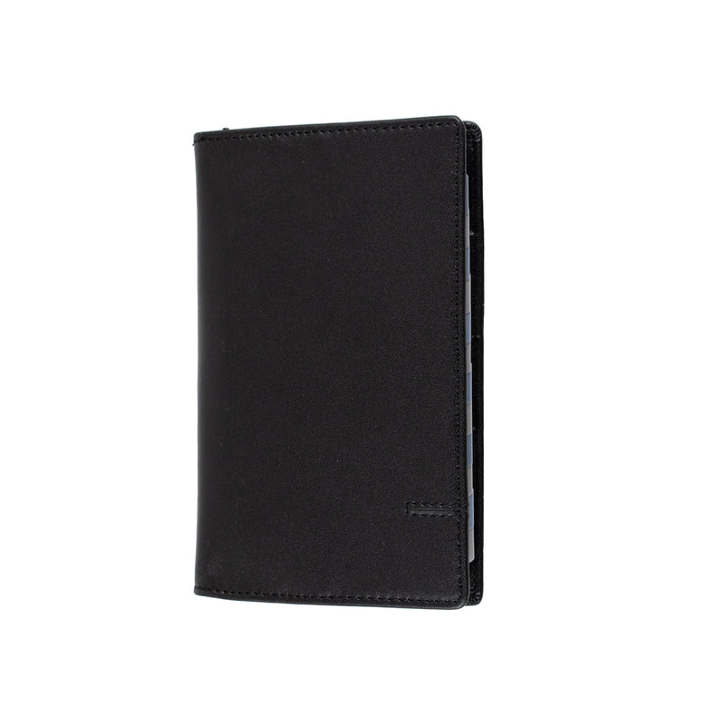 Debden Pocket Slim Leather Black Dayplanner Organiser