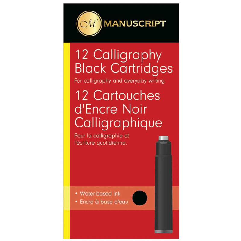 Manuscript Fountain Pen Cartridges Pack Of 12