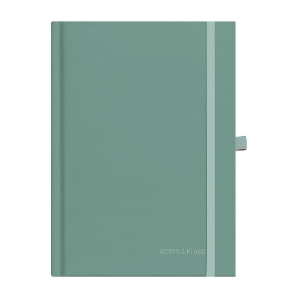 Collins Undated Day to Page Sage Green Diary