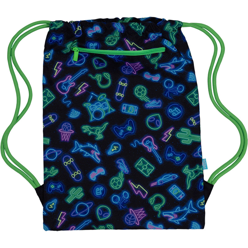 Spencil Neon Life Drawstring Sports Bag