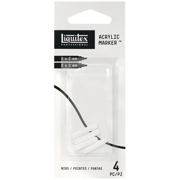 Liquitex 2-4mm Paint Marker Nibs Pack of 4