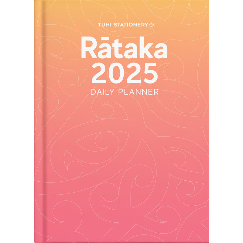 Tuhi B51 Day Per Page Standard Rataka Ombre Koru 2025 Diary