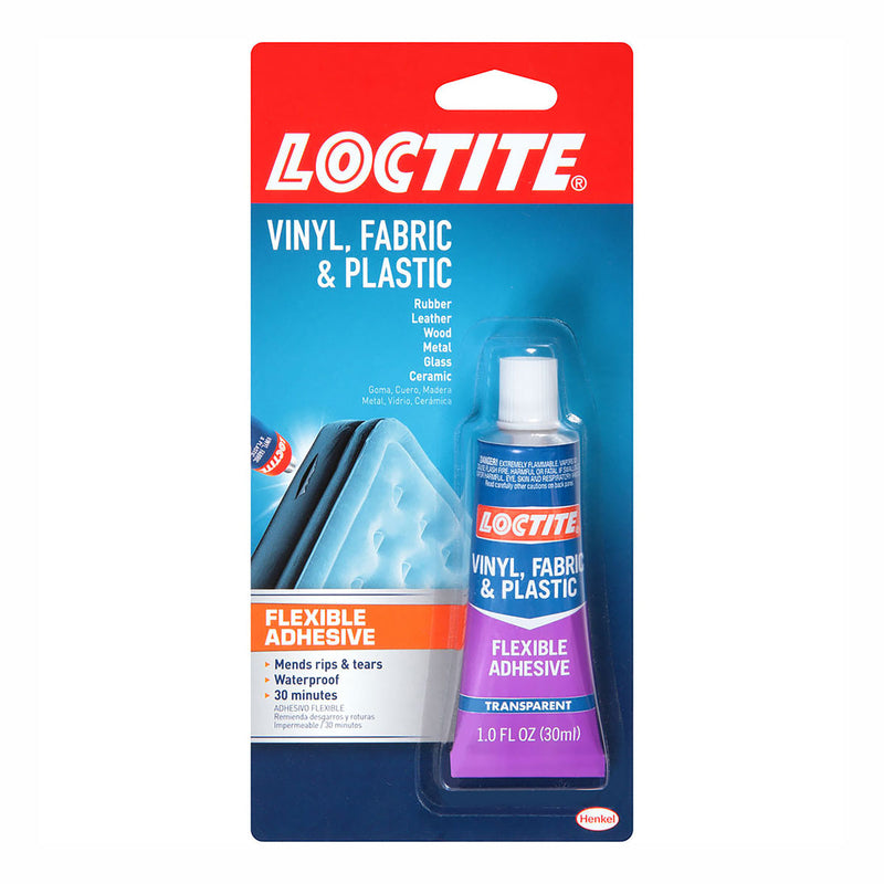 Loctite Vinyl Fabric & Plastic Flexible Adhesive 30ml