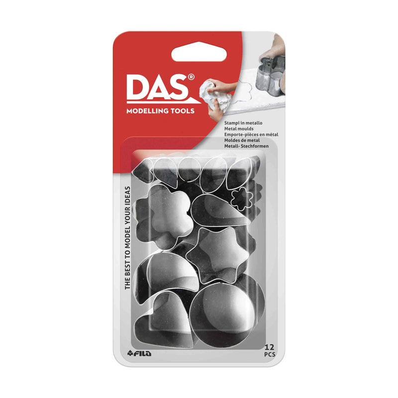 Das Metal Cutter Moulds Set of 12