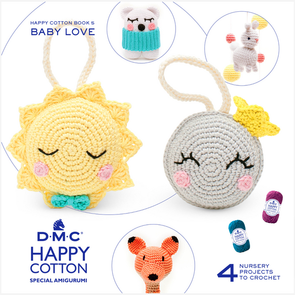 DMC Happy Cotton Amigurumi Baby Love Book 5