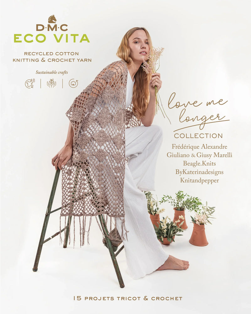 DMC Eco Vita Knitting & Crochet Pattern Book