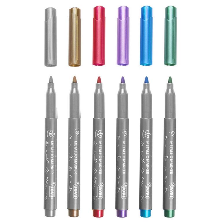 Jovi Decor Metallic Pen Class Pack Of 24