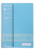 Colourhide A4 120 Page Notebooks Pack Of 10#Colour_SKY BLUE