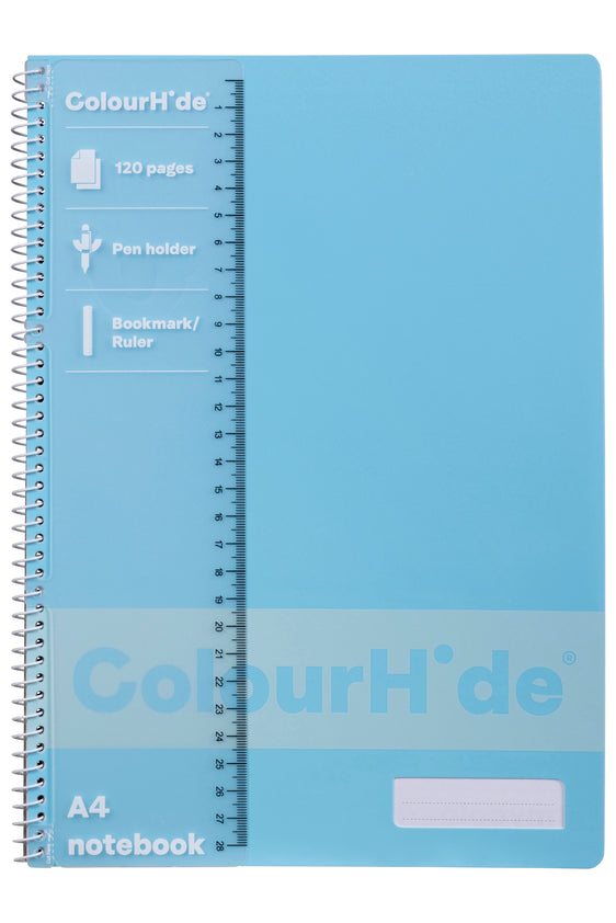 Colourhide A4 120 Page Notebooks Pack Of 10