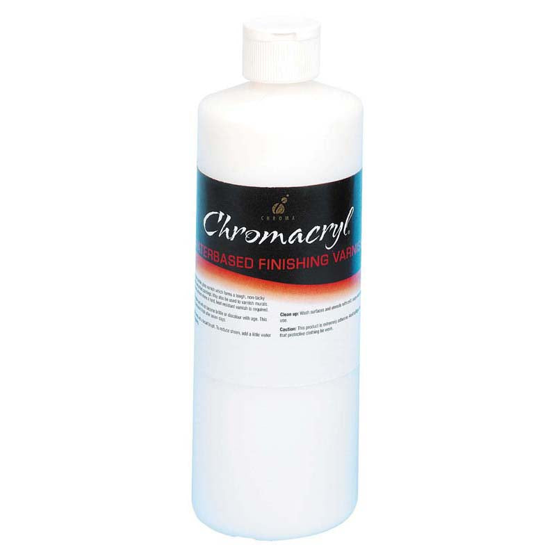 Chromacryl Waterbased Finishing Gloss Varnish 500ml