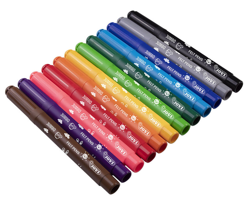 Jovi Washable Maxi Felt-tip Pens Economy Pack Of 96