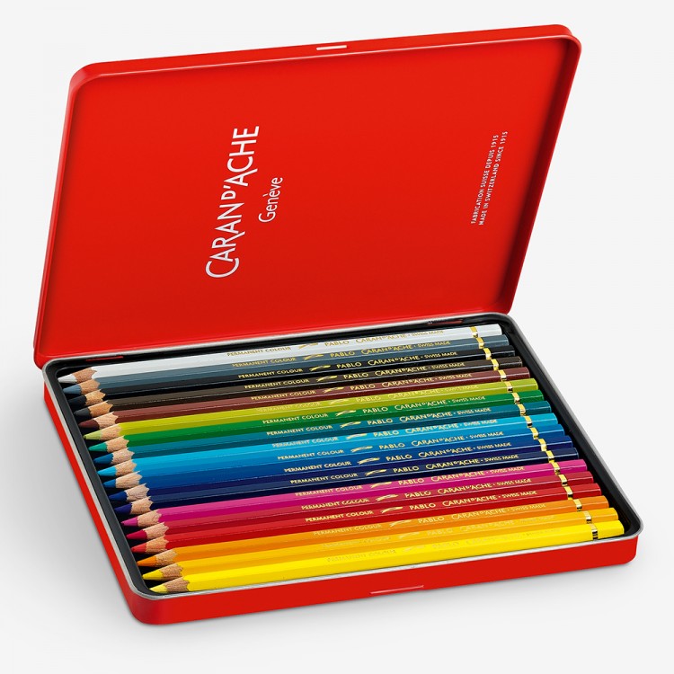 Caran D'ache Pablo Colouring Pencil Set of 18