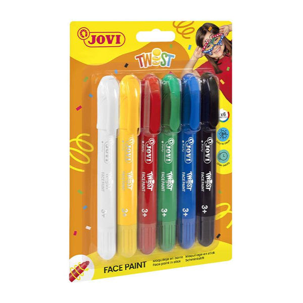 Jovi Twist Face Paint Markers Set Of 6