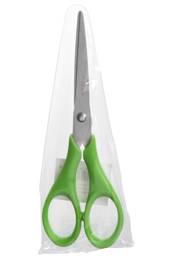 Celco 165mm Green Left Handle Scissors - Pack Of 12