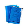 Marbig Letter File A4 Ultra File Pack Of 10#Colour_BLUE