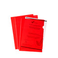 Marbig Letter File A4 Ultra File Pack Of 10#Colour_RED