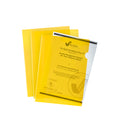 Marbig Letter File A4 Ultra File Pack Of 10#Colour_YELLOW