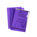 Marbig Letter File A4 Ultra File Pack Of 10#Colour_PURPLE