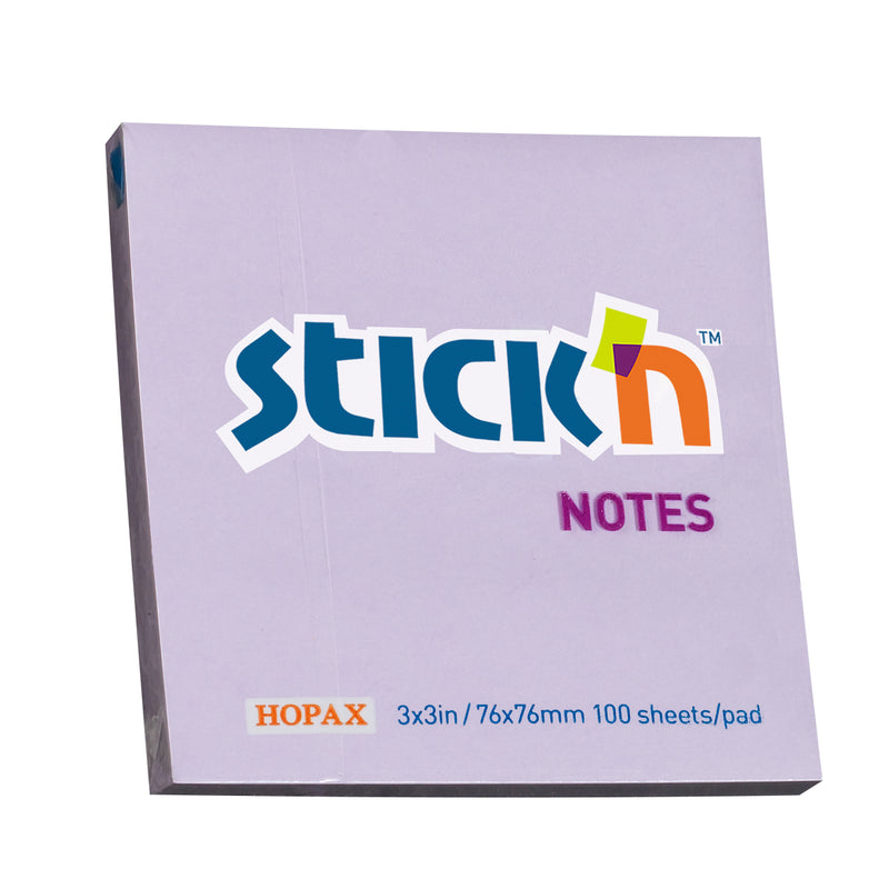 Stick'n Notes 100 sheet Pastel Purple