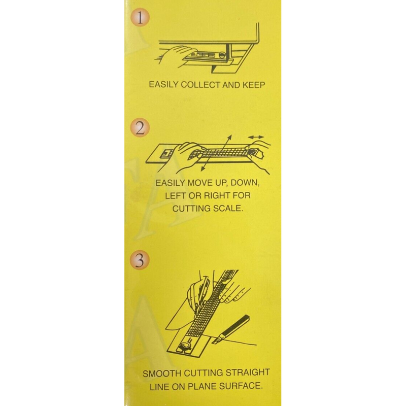 Dafa 2012 Cutting Set With 40cm Ruler & Mat