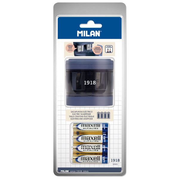 Milan Automatic 2 Hole Battery Pencil Sharpener