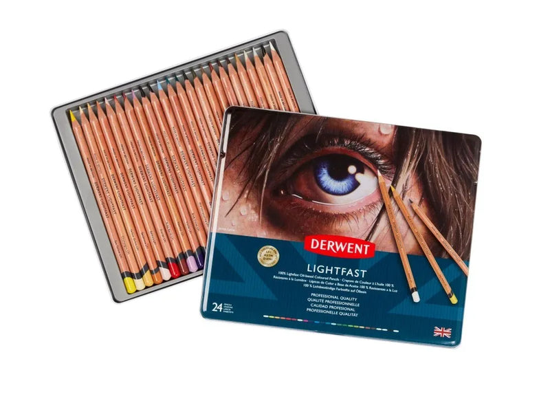 Derwent Lightfast Pencil Tin of 24