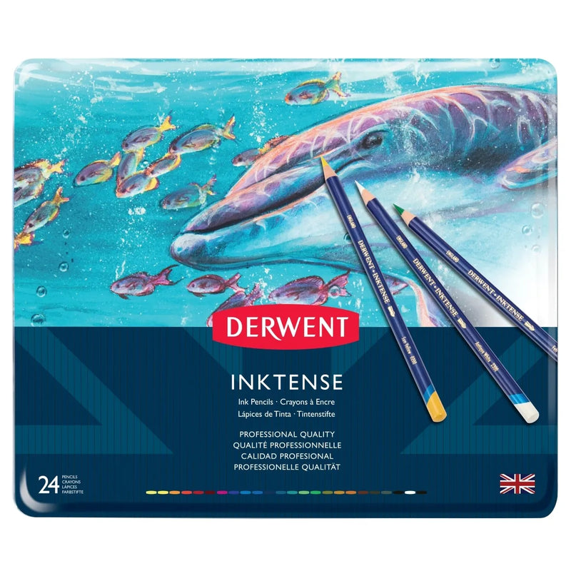 Derwent Inktense Pencil Set of 24