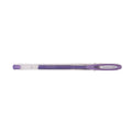 Uni-Ball UM-120 Signo Noble 0.8mm Capped Metallic Gel Pens#Colour_VIOLET