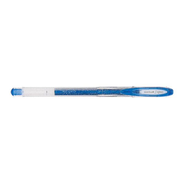 Uni-Ball UM-120 Signo Sparkling 0.7mm Capped Gel Pens#Colour_BLUE