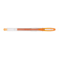 Uni-Ball UM-120 Signo Sparkling 0.7mm Capped Gel Pens#Colour_ORANGE