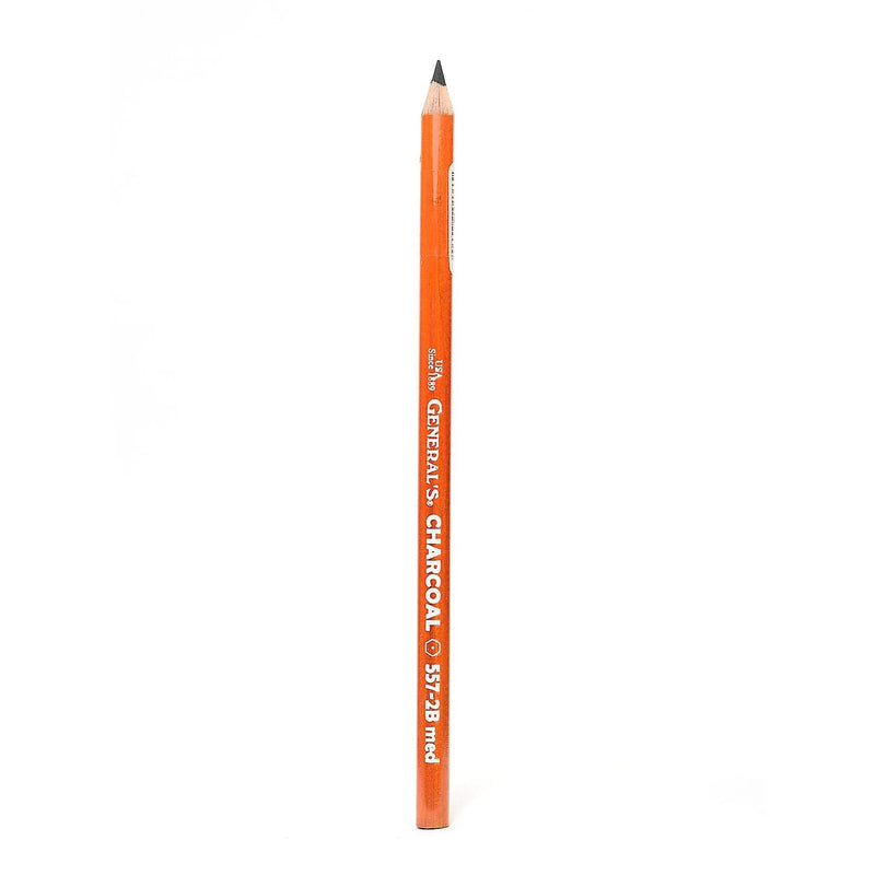 General's 557 Charcoal Pencils - HB, 2B, 6B - Boxes of 12