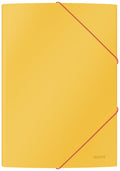 Leitz Cosy 3 Flap Folder Card A4 - Pack Of 10#Colour_YELLOW