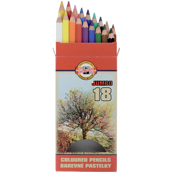 Koh-I-Noor Omega Colour Pencils Pack of 18