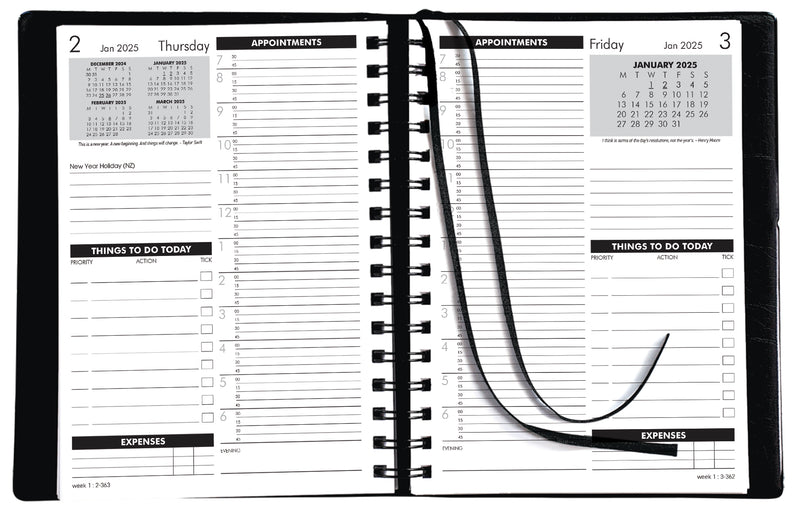 Collins MDA51A-TM Time Manager Diary Refill