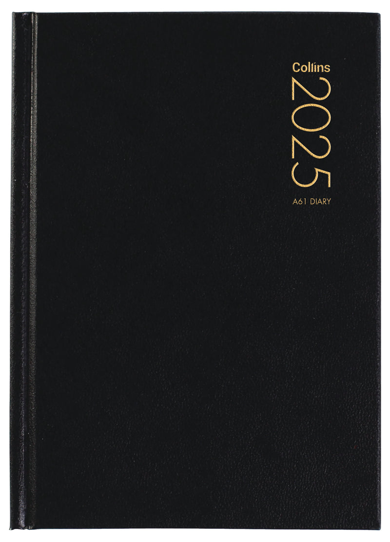 Collins A61 Black Diary