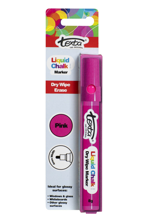 Texta Liquid Dry Wipe 4mm Chalk Markers