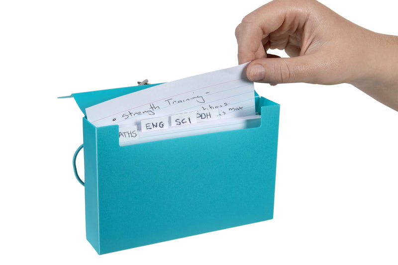 Celco Blue Study Card Box