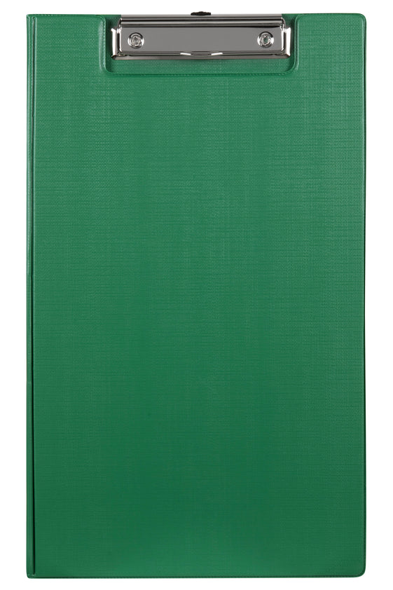 Marbig PP Foolscap Green Clipfolder
