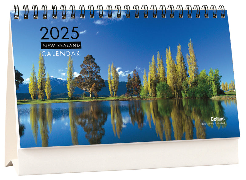 Collins Flip Over Desk NZ Pictorial 210x150mm Calendar