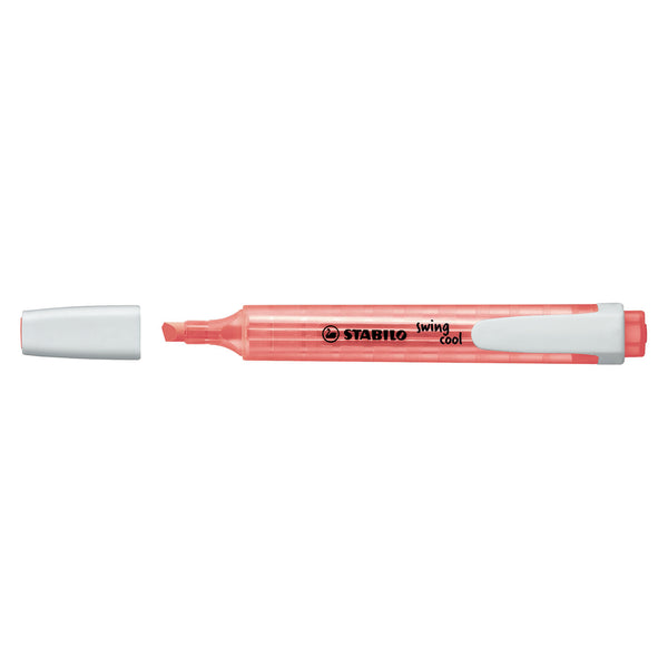 Stabilo Swing Cool Highlighters Pack Of 10#Colour_RED