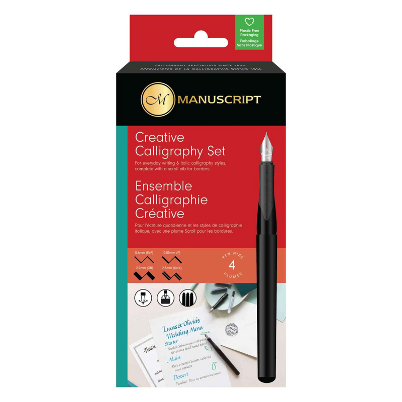 Manuscript Calligraphy Classic Nibs Set Of 5