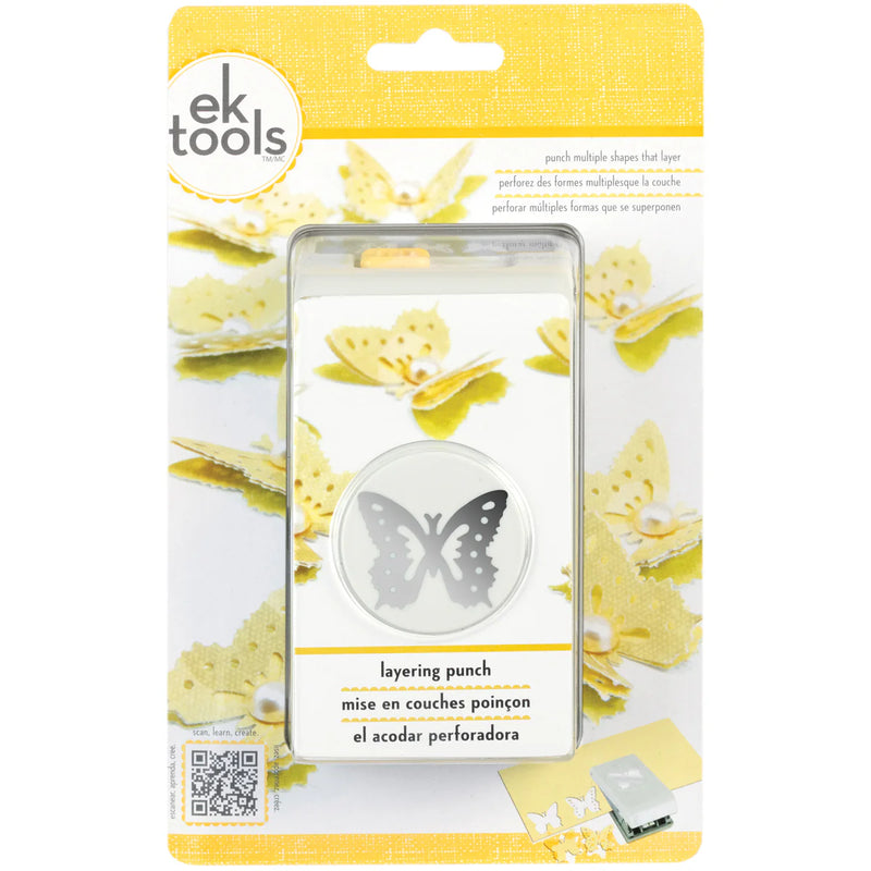 EK Tools Layered Butterflies Punch