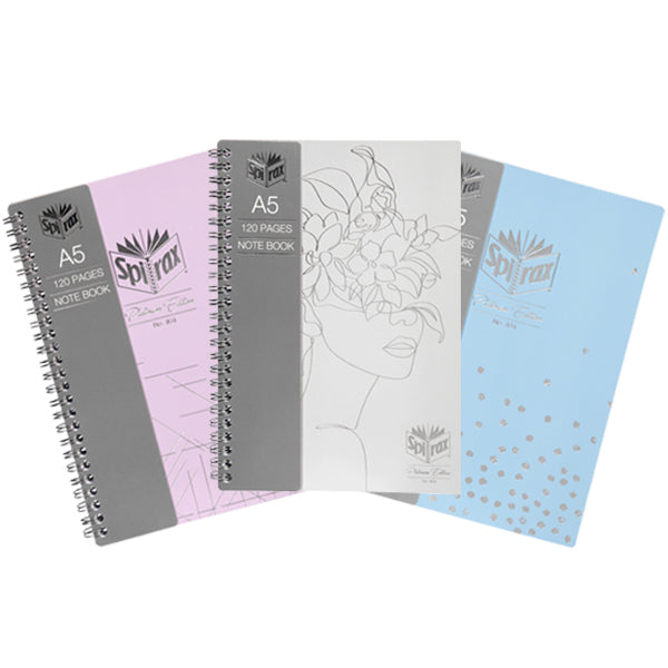 Spirax A5 Platinum Notebooks - Pack Of 12