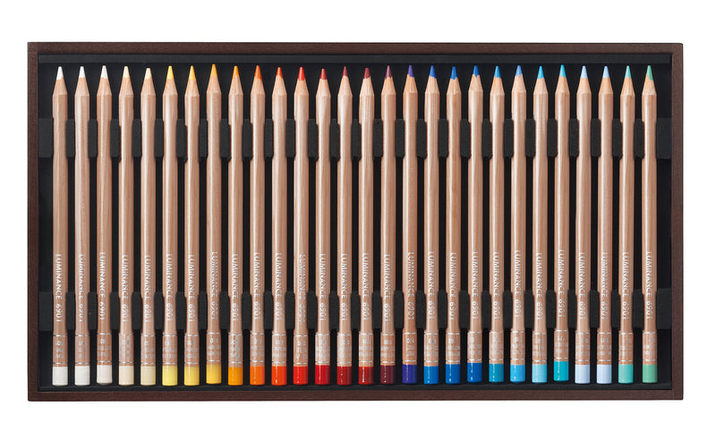 Caran d'Ache Luminance Wooden Box Set Of 76 Wooden Box