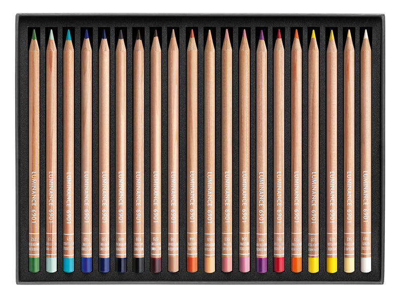 Caran D'ache Luminance 6901 Portrait Assorted Set Of 20