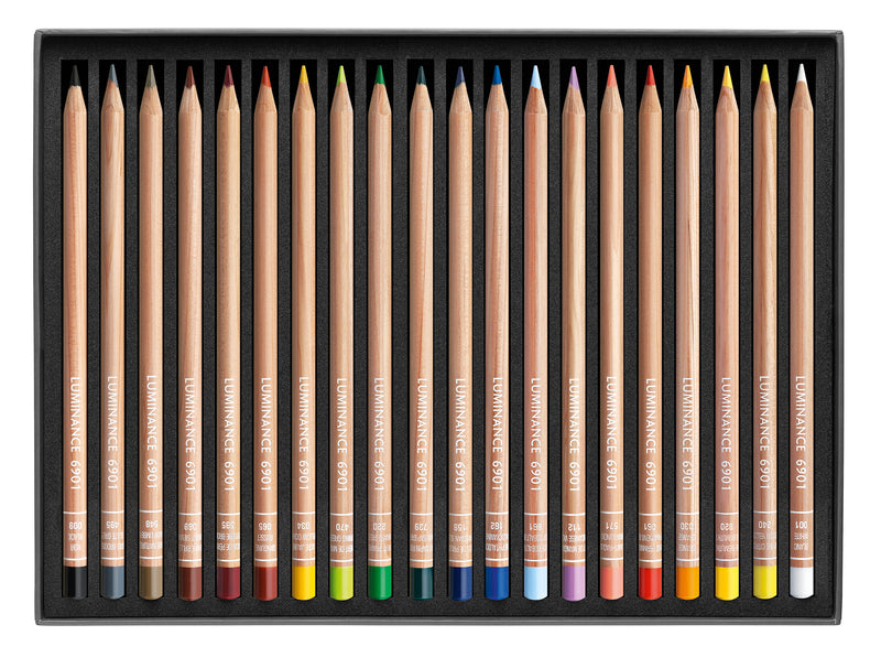 Caran D'ache Luminance 6901 Colouring Pencil Set of 20